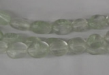 COV42 15.5 inches 8*10mm oval watermelon green beads wholesale