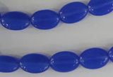 COV64 15.5 inches 10*14mm oval candy jade beads wholesale