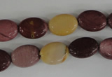 COV78 15.5 inches 10*14mm oval mookaite gemstone beads wholesale