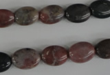 COV79 15.5 inches 10*14mm oval Indian agate beads wholesale