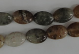 COV80 15.5 inches 10*14mm oval agate gemstonebeads wholesale