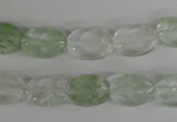 COV92 15.5 inches 10*14mm oval watermelon green beads wholesale