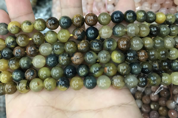 CPB1060 15.5 inches 4mm round natural pietersite beads wholesale