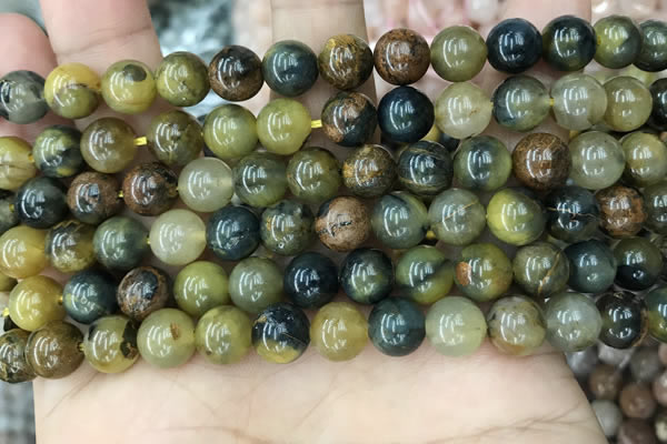 CPB1062 15.5 inches 8mm round natural pietersite beads wholesale