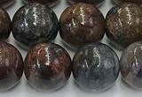 CPB1073 15.5 inches 10mm round peter stone beads wholesale