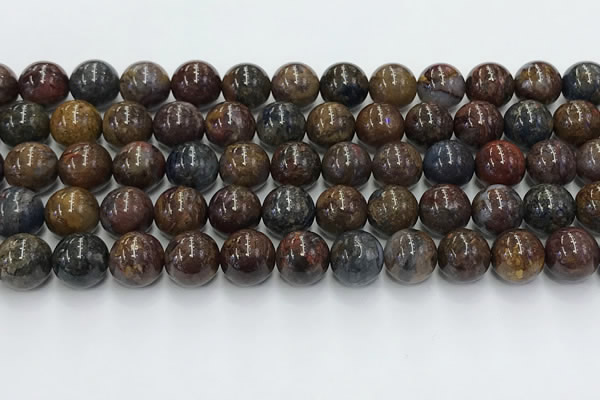 CPB1073 15.5 inches 10mm round peter stone beads wholesale