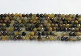 CPB1076 15.5 inches 6mm faceted round natural pietersite beads