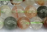 CPC696 15 inches 8mm - 9mm round phantom quartz beads