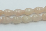 CPI01 15.5 inches 8*12mm teardrop pink aventurine jade beads