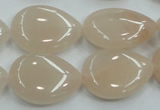 CPI05 15.5 inches 18*25mm flat teardrop pink aventurine jade beads