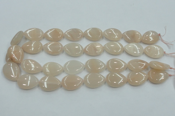 CPI05 15.5 inches 18*25mm flat teardrop pink aventurine jade beads