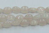 CPI07 15.5 inches 8*10mm oval pink aventurine jade beads wholesale