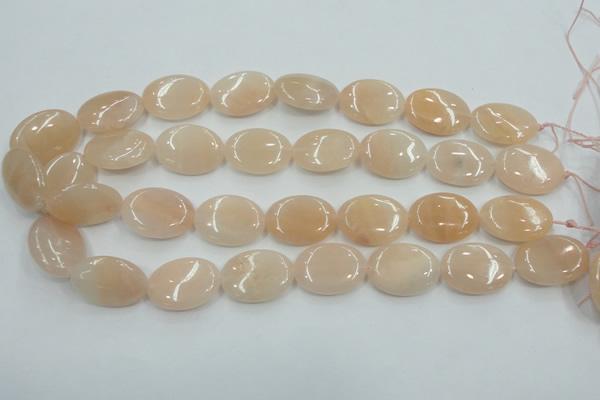 CPI09 15.5 inches 18*25mm oval pink aventurine jade beads wholesale