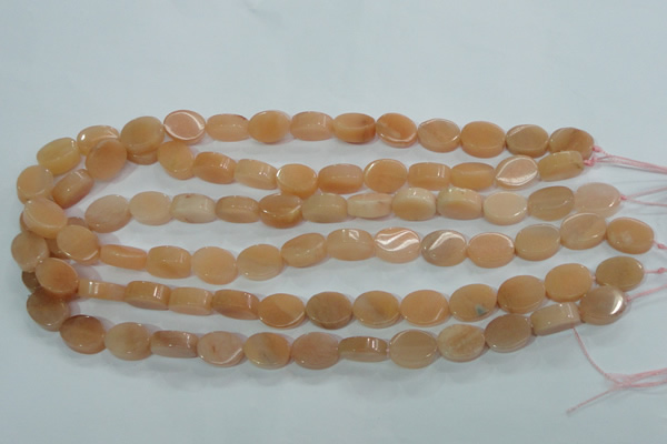 CPI101 15.5 inches 11*14mm oval pink aventurine jade beads