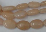 CPI151 15.5 inches 10*14mm oval pink aventurine jade beads