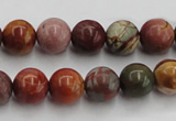 CPJ103 15.5 inches 10mm round picasso jasper gemstone beads wholesale