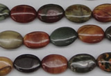 CPJ401 15 inches 10*14mm oval picasso jasper gemstone beads