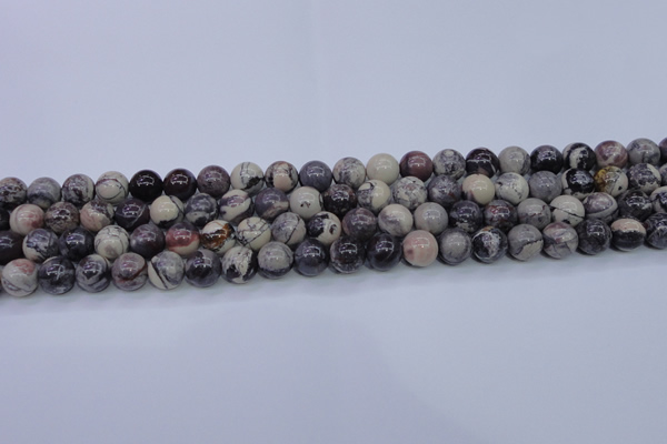 CPJ603 15.5 inches 10mm round purple striped jasper beads wholesale