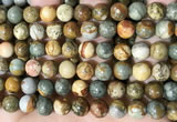 CPJ710 15.5 inches 12mm round rocky butte picture jasper beads