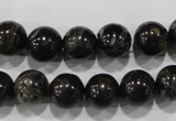 CPM03 15.5 inches 10mm round plum blossom jade beads wholesale