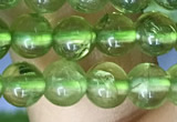 CPO131 15.5 inches 5mm round natural peridot beads wholesale