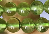 CPO132 15.5 inches 6.5mm - 7mm round natural peridot beads wholesale