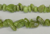 CPO40 15.5 inches 4*10mm – 10*12mm olivine chips beads wholesale