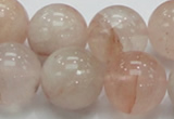 CPQ15 15.5 inches 20mm round natural pink quartz beads wholesale