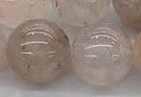 CPQ257 15.5 inches 18mm round natural pink quartz beads wholesale