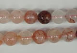 CPQ30 15.5 inches 10mm round natural pink quartz beads wholesale