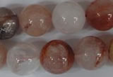 CPQ33 15.5 inches 16mm round natural pink quartz beads wholesale