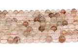 CPQ341 15.5 inches 6mm round pink quartz gemstone beads