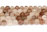 CPQ344 15.5 inches 12mm round pink quartz gemstone beads