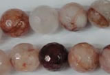 CPQ68 15.5 inches 16mm faceted round natural pink quartz beads