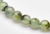 CPR02 AB grade 8mm round natural prehnite stone beads Wholesale