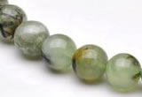 CPR03 AB grade natural prehnite 10mm round beads Wholesale