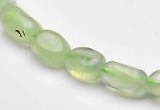 CPR19 A+ grade 7*10mm freeform natural Prehnite gemstone beads