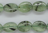 CPR222 15.5 inches 12*16mm oval natural prehnite beads wholesale