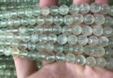 CPR362 15.5 inches 8mm faceted round prehnite gemstone beads