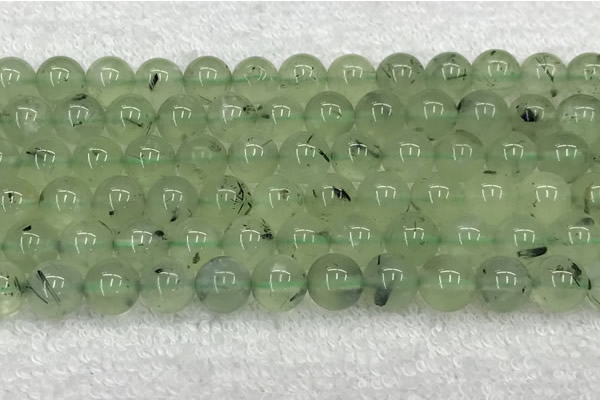 CPR398 15.5 inches 12mm round prehnite gemstone beads