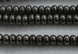 CPY420 15.5 inches 2*3mm rondelle pyrite gemstone beads