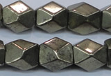 CPY611 15.5 inches 13*16mm nuggets pyrite gemstone beads