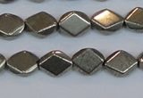 CPY652 15.5 inches 8*10mm pyrite gemstone beads wholesale