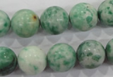 CQJ06 15.5 inches 14mm round Qinghai jade beads wholesale