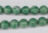 CQJ204 15.5 inches 10mm round Qinghai jade beads wholesale