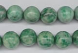 CQJ205 15.5 inches 12mm round Qinghai jade beads wholesale