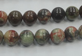 CRA01 15.5 inches 8mm round natural rainforest agate gemstone beads