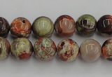 CRA151 15.5 inches 10mm round rainforest agate beads wholesale