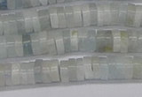 CRB1001 15.5 inches 2*5mm heishi aquamarine beads wholesale