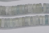 CRB1002 15.5 inches 2*6mm heishi aquamarine beads wholesale